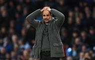 Pep would hope he doesn't have another 'hands on the head moment' against United